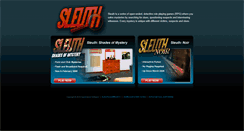 Desktop Screenshot of playsleuth.com